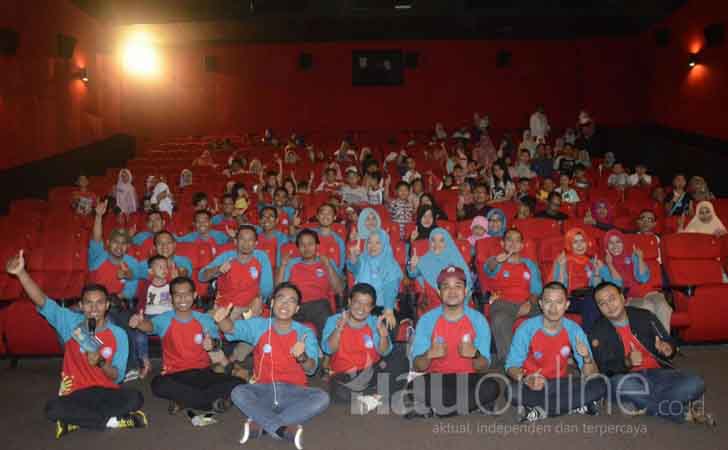 Bank Riau Kepri Syariah Batam Gelar Nonton Bareng