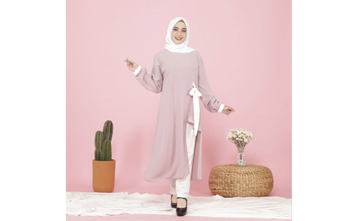 Baju Muslimah Kyoya Ayana Half Tunic