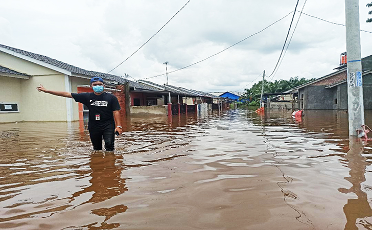 Banjir Perumahan Pesona Harapan Indah14