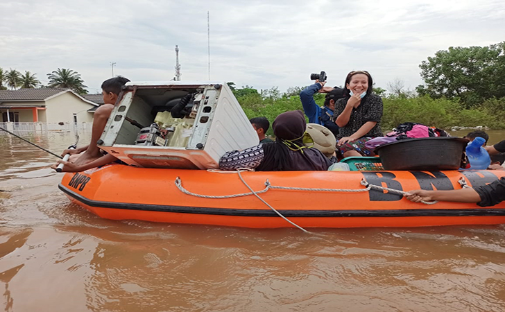 Banjir Perumahan Pesona Harapan Indah4