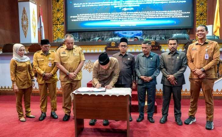 DPRD Pekanbaru Sahkan Perda SOTK Baru, Dua OPD Baru Segera Dibentuk 3