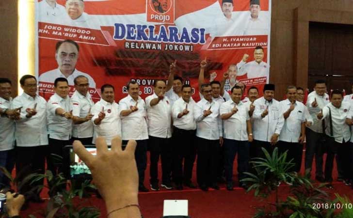 Kepala Daerah Dukung Jokowi-Maaruf Amin