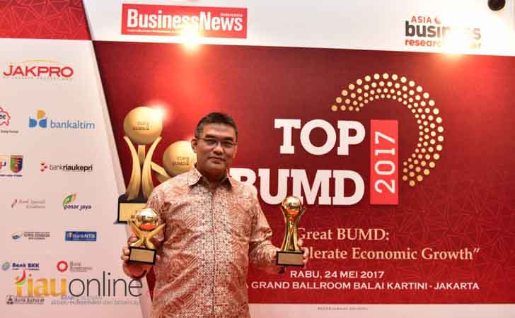 Bank Riau Kepri Top BUMD 2017