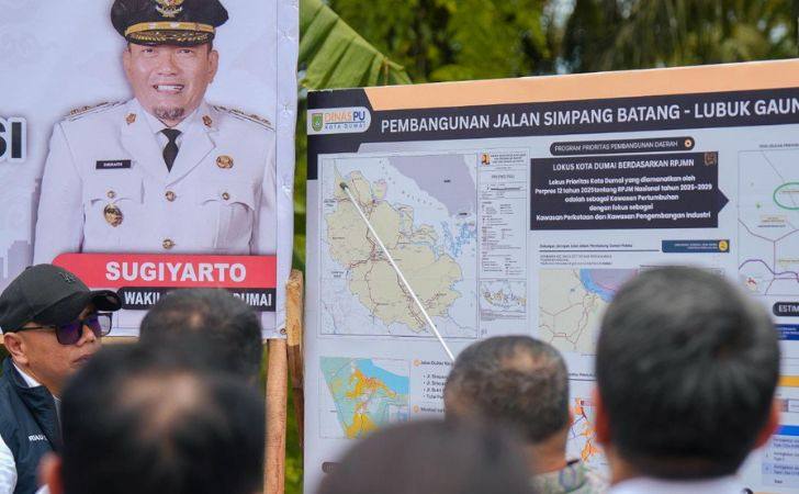 Gubri Dorong Pusat Realisasikan Pembangunan Jalan Lingkar Parit Kitang Dumai 8
