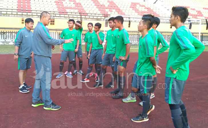 Pelatih Timnas U-19 Indra Sjafri 