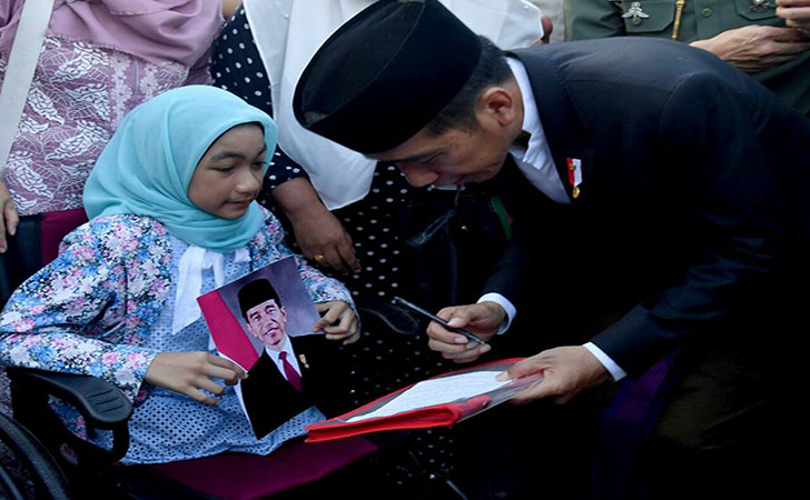 Jokowi bertemu Bulan
