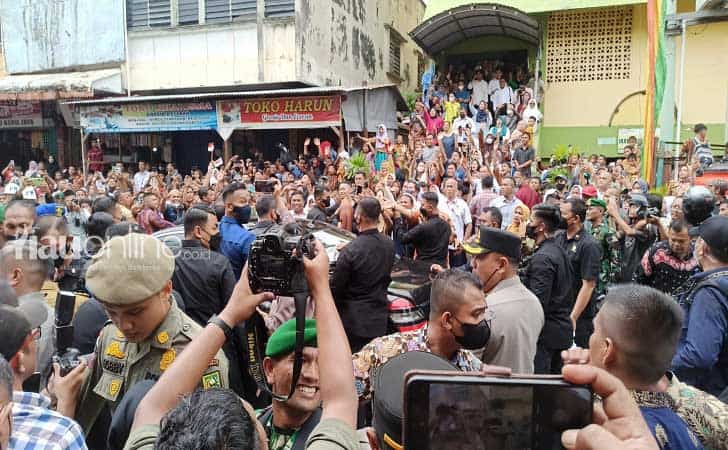 Jokowi di Pekane