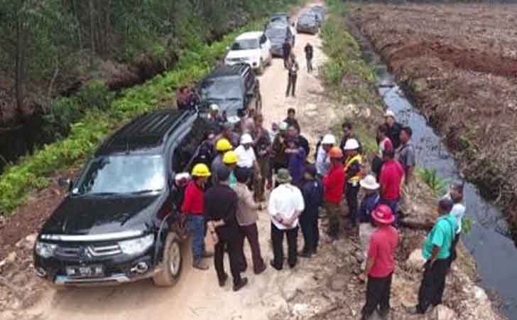 Sidak KLHK ke Giam Siak Kecil 