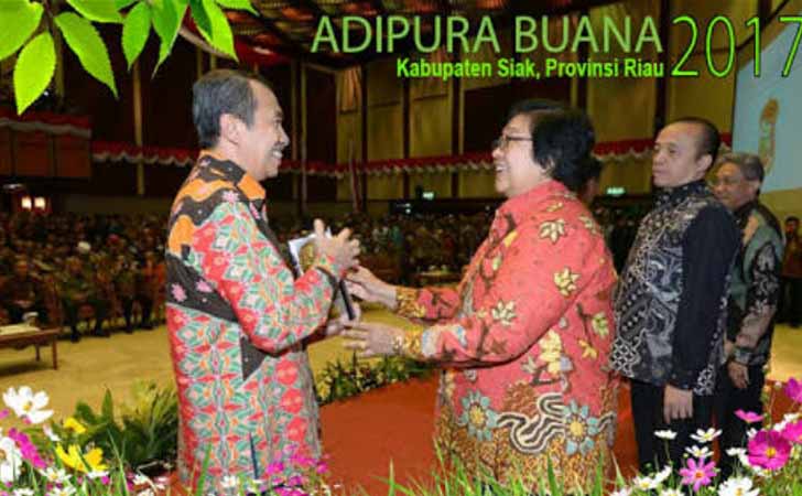 Kabupaten Siak Peroleh Piala Adipura