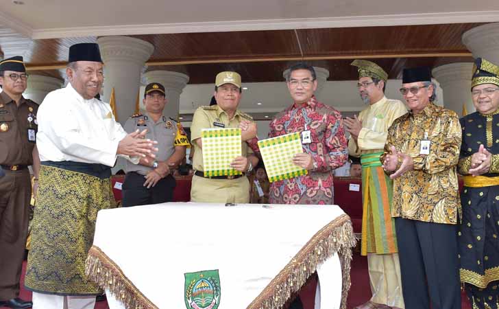 MoU Kasda Pemkab Rohul dengan Bank Riau Kepri