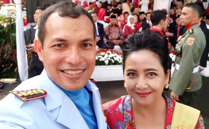 Kol Pnb M Yani Amirullah dan Istri, Sonia Yani 