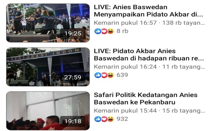 Live Anies Baswedan