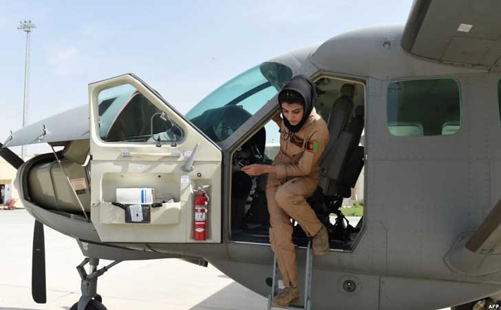 Niloofar Rahmani, Pilot Perempuan Afghanistan