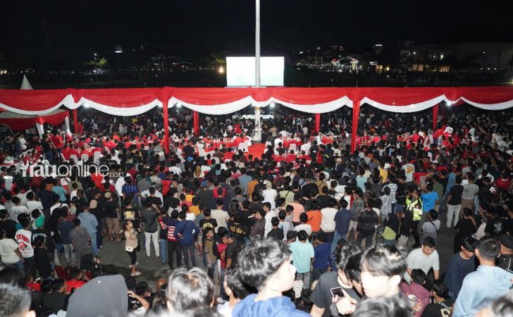 Nobar di Polda Riau1