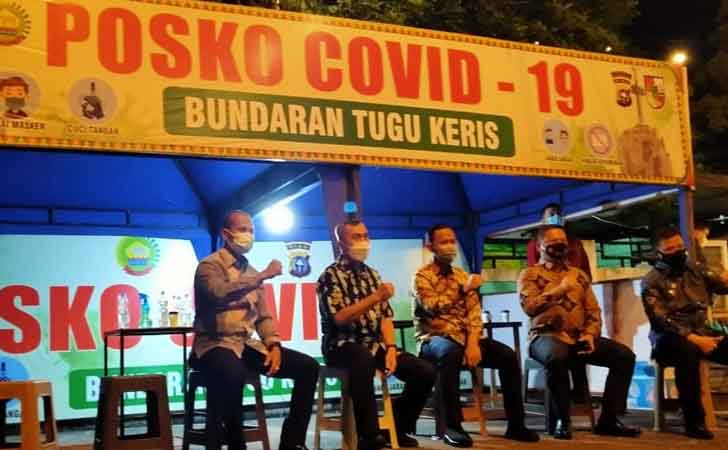 PPKM Skala Mikro di Tugu Keris