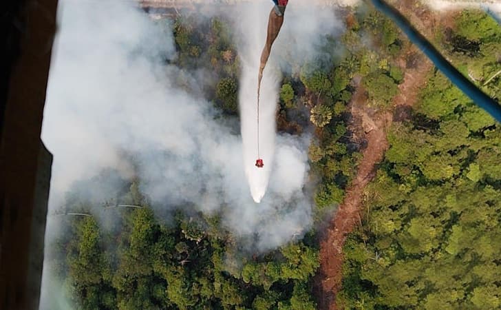 Pedaman karhutla dari udara3