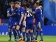 Pemain Leicester Rayakan Gol