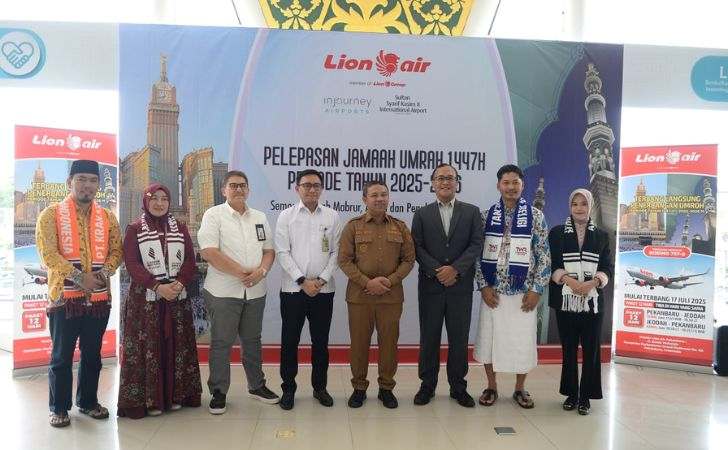 Penerbangan Langsung Umrah Pekanbaru - Jeddah Resmi Dimulai 7