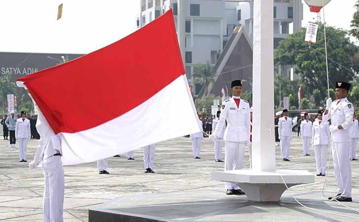 Pengibaran Bendera Merah Putih