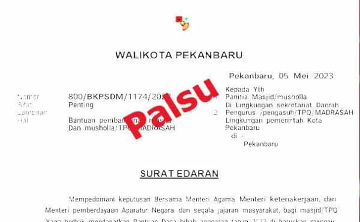 Phising catut wako pekanbaru