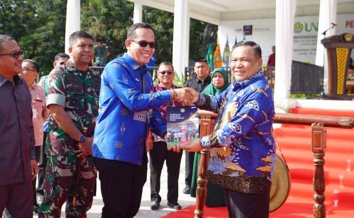 Plt Gubri Lepas Ribuan Mahasiswa Kukerta Membangun Negeri 7