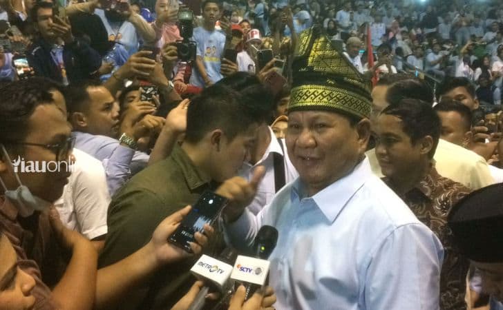 Prabowo di Pekanbaru8