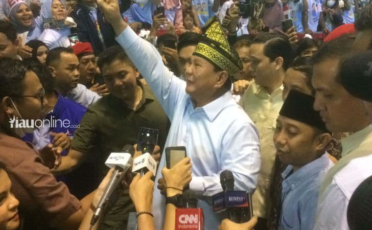 Prabowo di Pekanbaru9