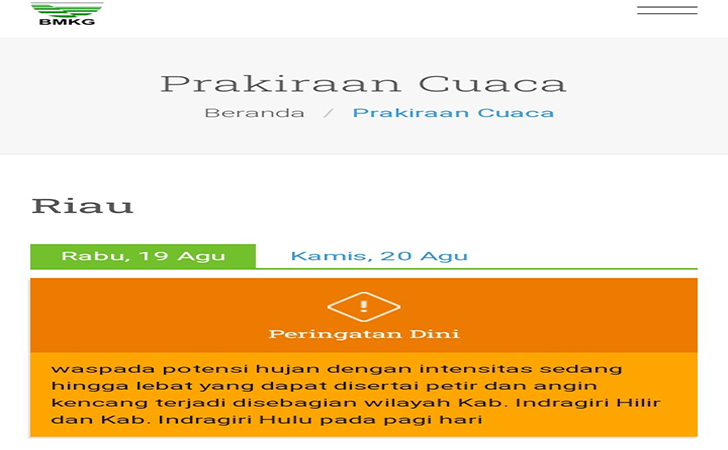 Prakiraan cuaca