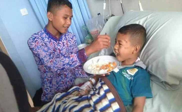 Rifki Beri Makan Adiknya, Lutfi Hakim