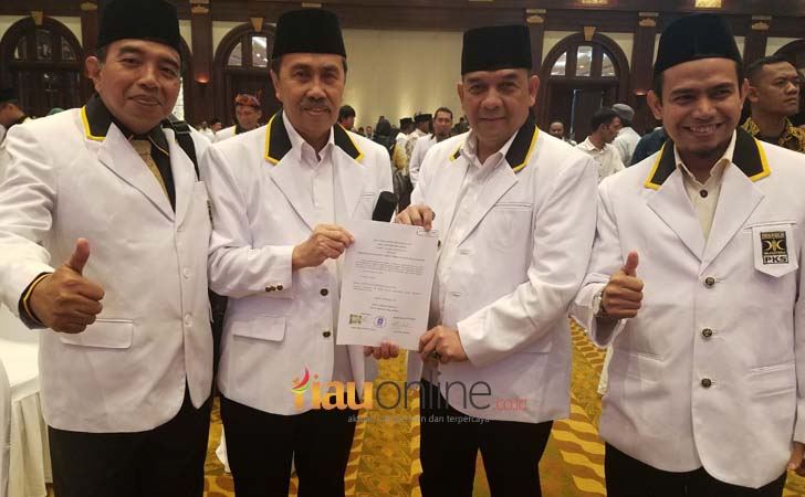 SK PKS Dukung Syamsuar-Edy Natar