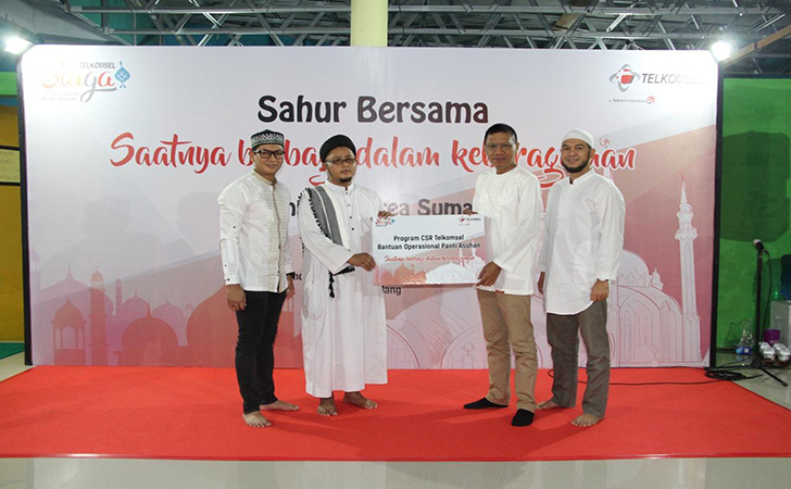 Sabur bareng Telkomsel