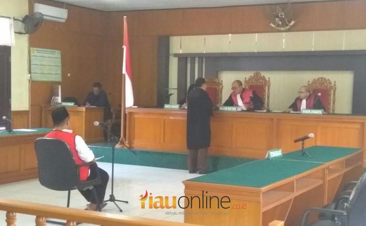 Sidang Perdana Saracen dengan terdakwa M Abdullah Harsono 