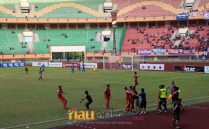 Selebrasi Pemain PS Timah Bangka Belitung