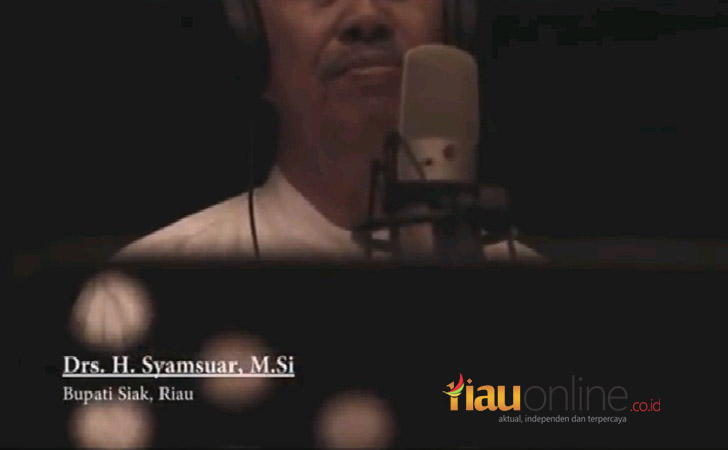 Bupati Siak, Syamsuar Rekaman Lagu Religi, Tuhan 