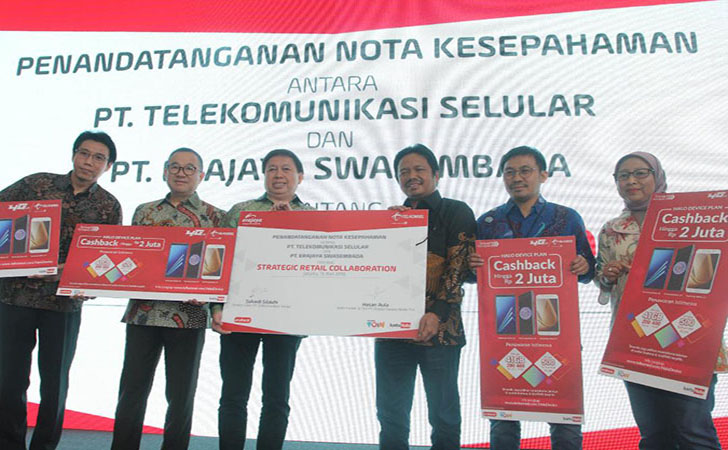 Telkomsel MoU Erajaya2