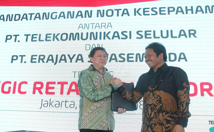 Telkomsel MoU Erajaya4