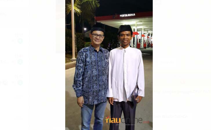 Tengku Zulmizan dan Ustad Abdul Somad