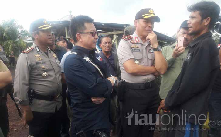 Tersangka Pembalak Liar di Cagar Biosfer Siak Giam Kecil 