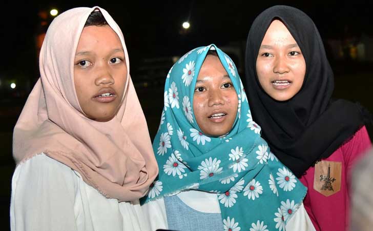 Presiden Jokowi Tiga Remaja Menginap di Istana Kepresidenan