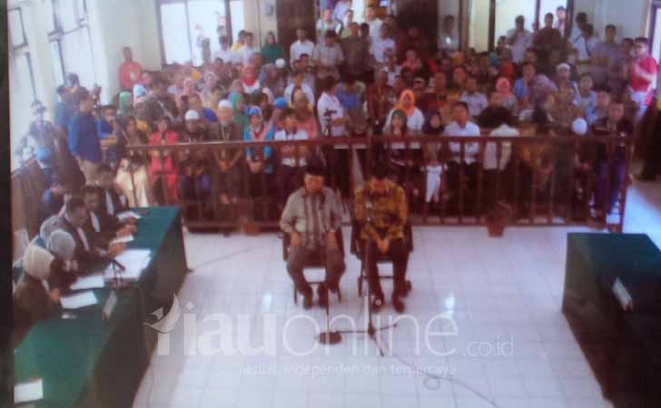 Sidang Putusan Suparman dan Johar Firdaus 