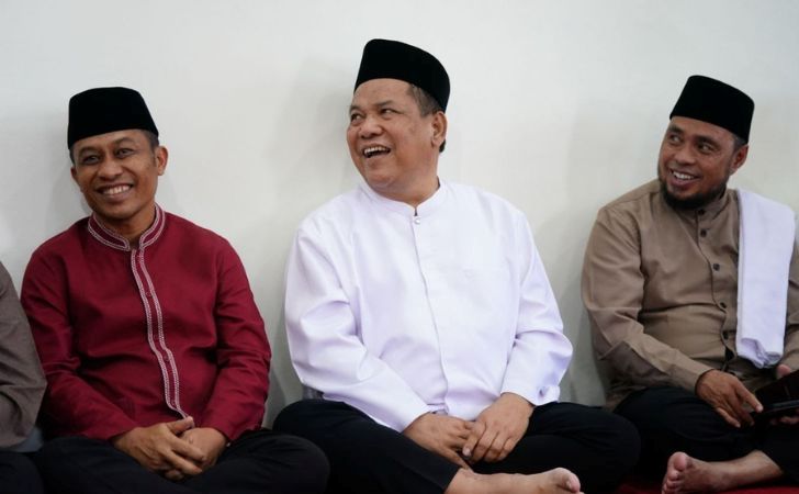 Warga Muara Basung Sambut Kehadiran Plt Gubernur Riau saat Safari Ramadan 2