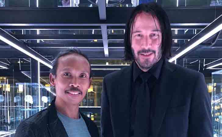 Yayan Ruhian dan Keanu Reeves