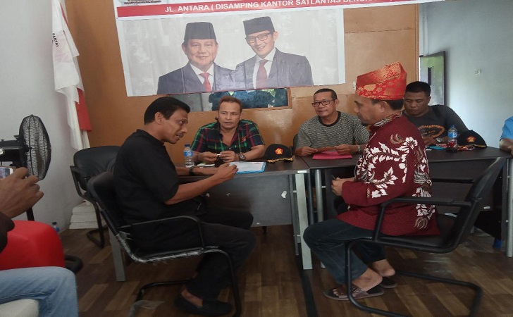 Ketua DPC Gerindra Bengkalis Syamsuddin 