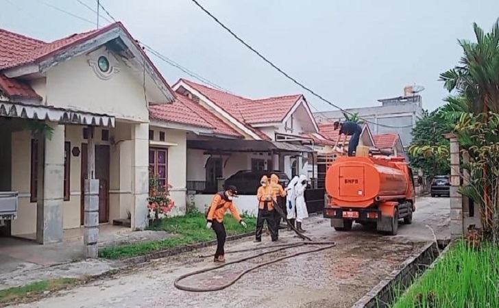 Disinfektan Rumah Pasien Positif Covid-19