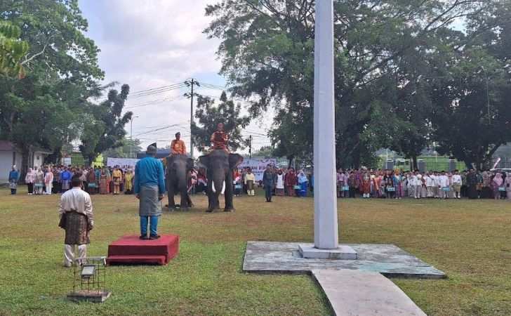 Gajah-Sumatera-Warnai-Upacara-HUT-ke-80-RI-di-BBKSDA-Riau.jpg