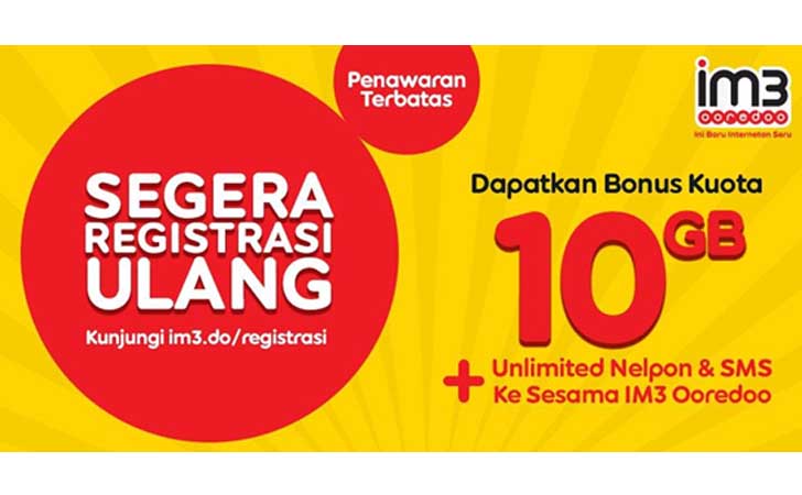 Cara mengaktifkan paket internet indosat yang belum terdaftar