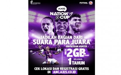 AXIS Nation Cup 2025 Kembali Hadir di 40 Kota Indonesia, Gaungkan “Suara Para Juara”