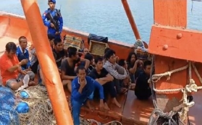 Ilegal Fishing, Polri dan Kapal Berbendera Vietnam Kejar-kejaran di Perairan Natuna