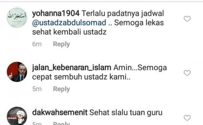 Netizen doakan UAS