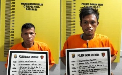 2 Pencuri Spesialis Bongkar Rumah di Bagan Sinembah Diringkus Polisi